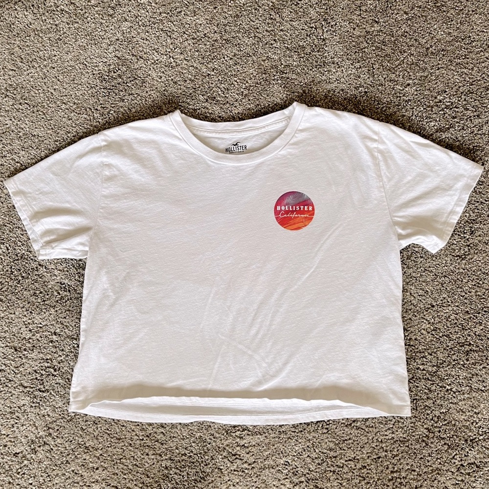 Hollister Women’s Short-Sleeve Cropped T-Shirt